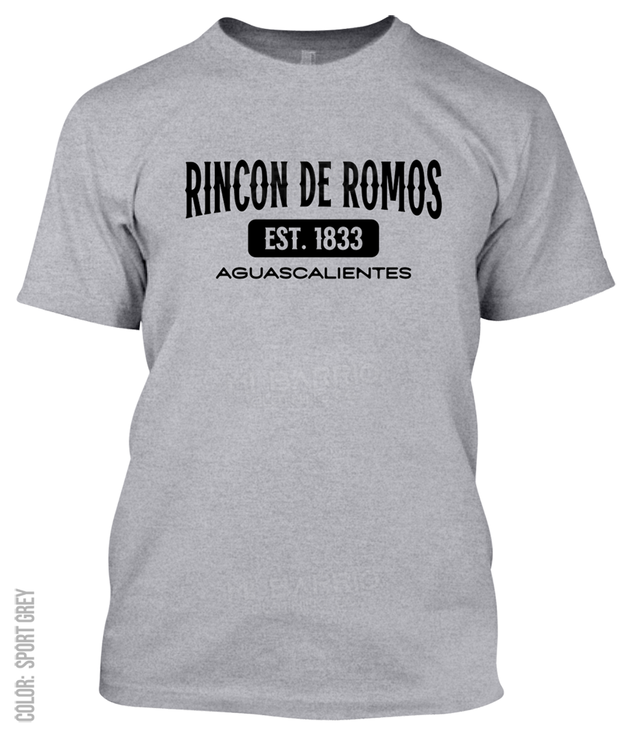 Rincon De Romos, Aguascalientes Athletic T-Shirt