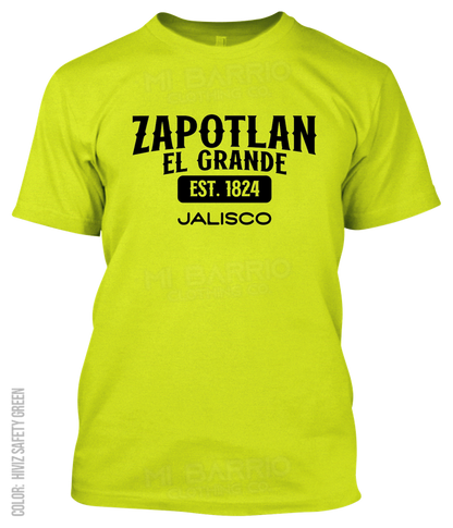 Zapotlan El Grande, Jalisco Athletic T-Shirt