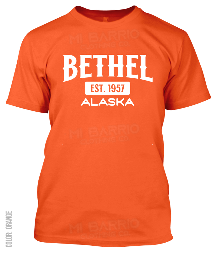 Bethel, Alaska Athletic T-Shirt