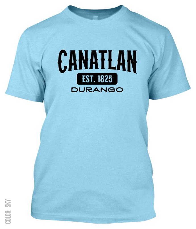 Canatlan, Durango Athletic T-Shirt