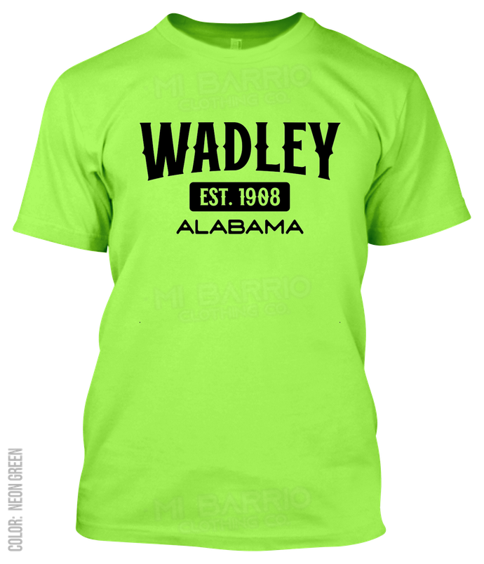 Wadley, Alabama Athletic T-Shirt