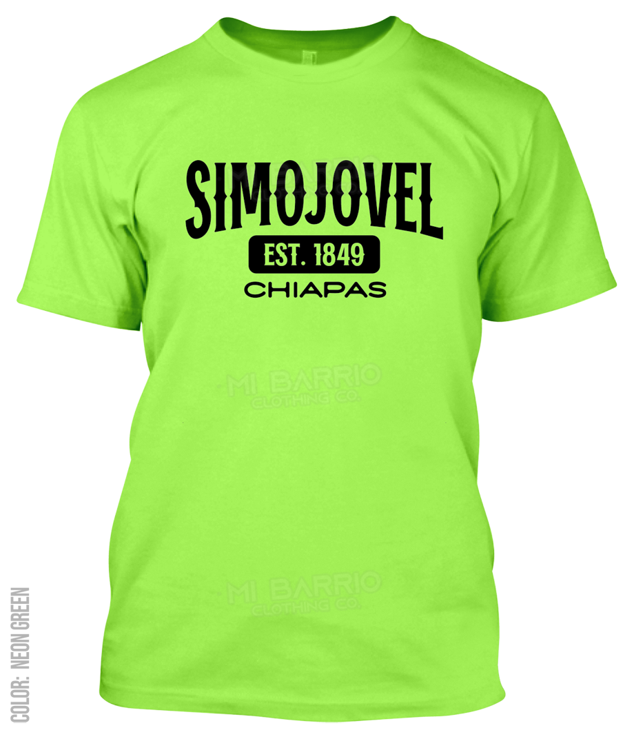 Simojovel, Chiapas Athletic T-Shirt