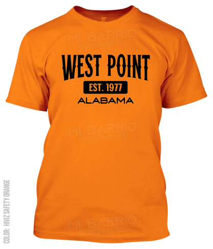 West Point, Alabama Athletic T-Shirt
