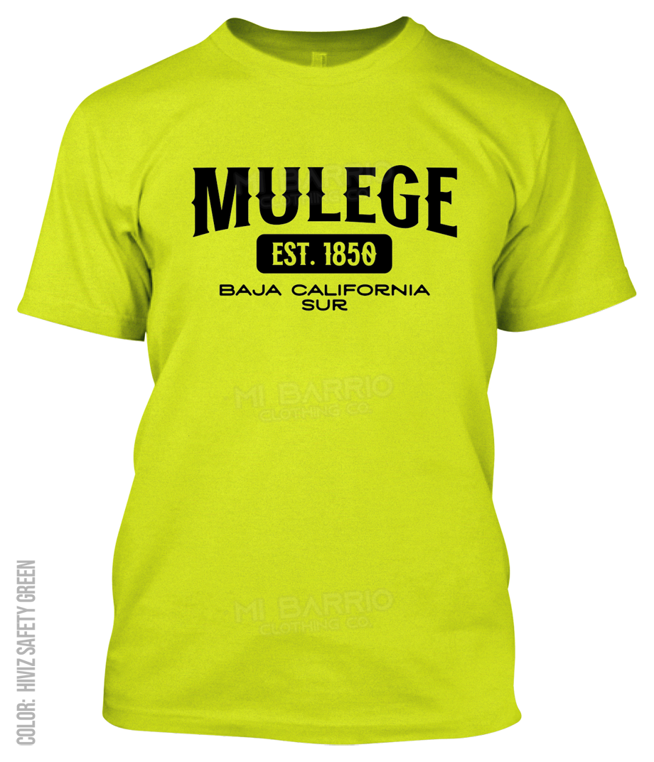 Mulege, Baja California Sur Athletic T-Shirt