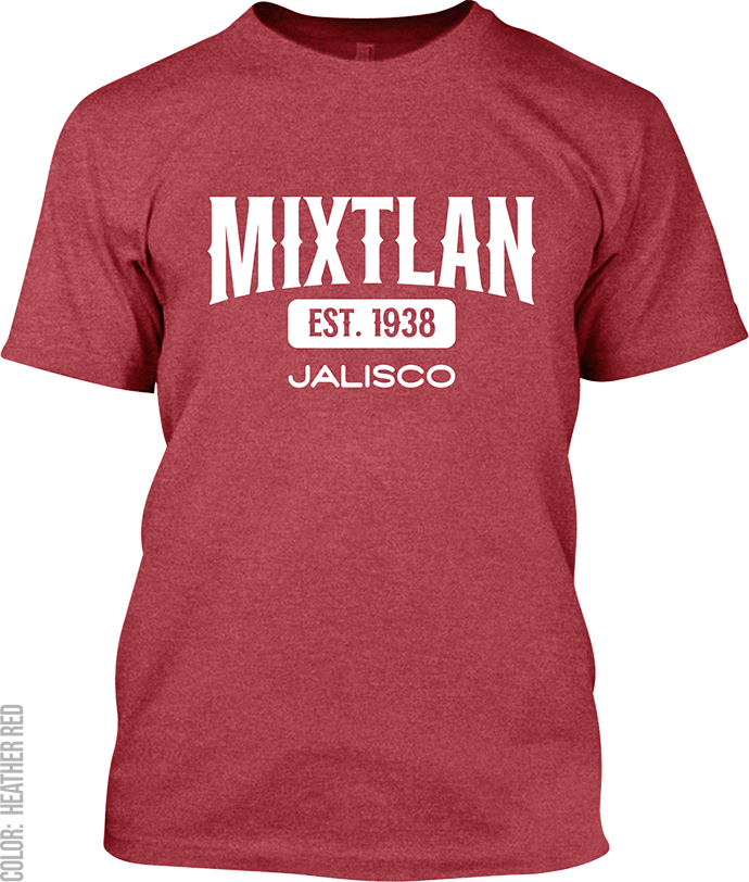 Mixtlan, Jalisco Athletic T-Shirt