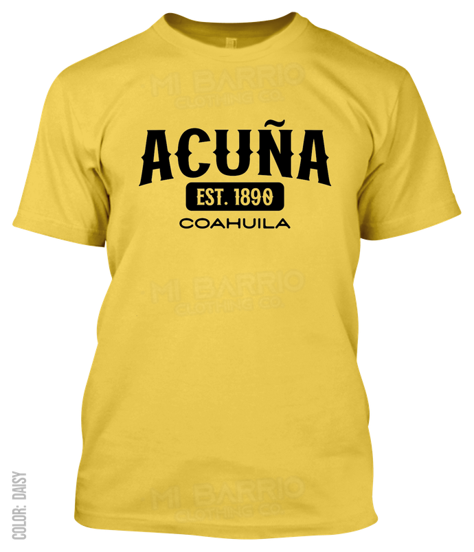 Acuña, Coahuila Athletic T-Shirt