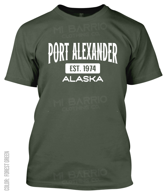 Port Alexander, Alaska Athletic T-Shirt