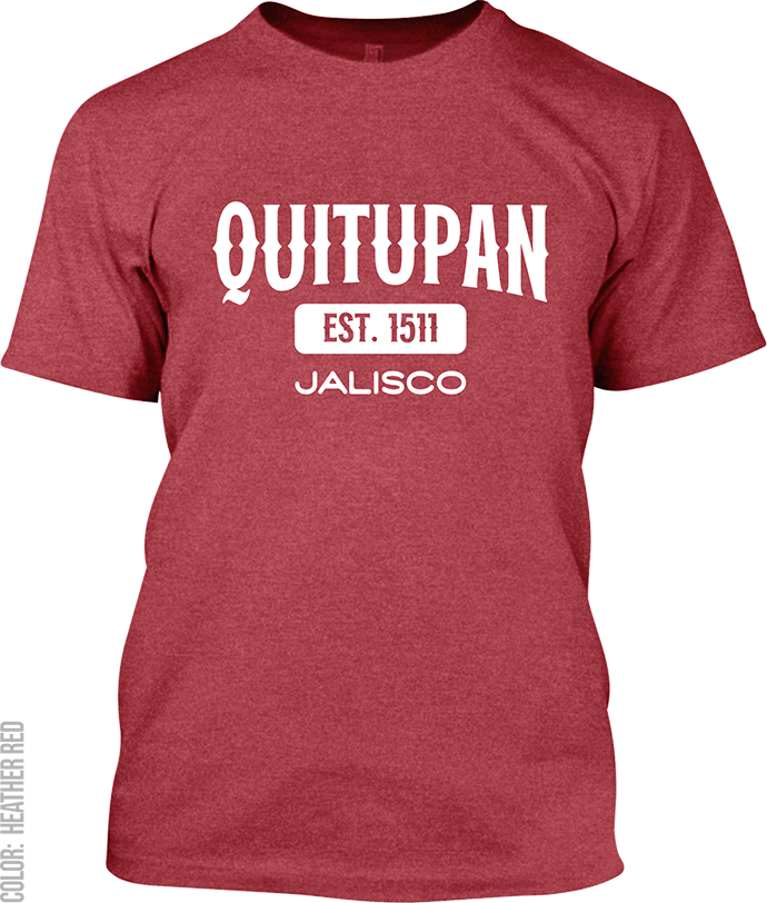 Quitupan, Jalisco Athletic T-Shirt
