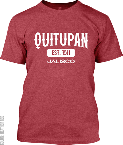 Quitupan, Jalisco Athletic T-Shirt