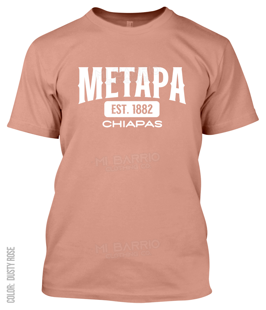 Metapa, Chiapas Athletic T-Shirt