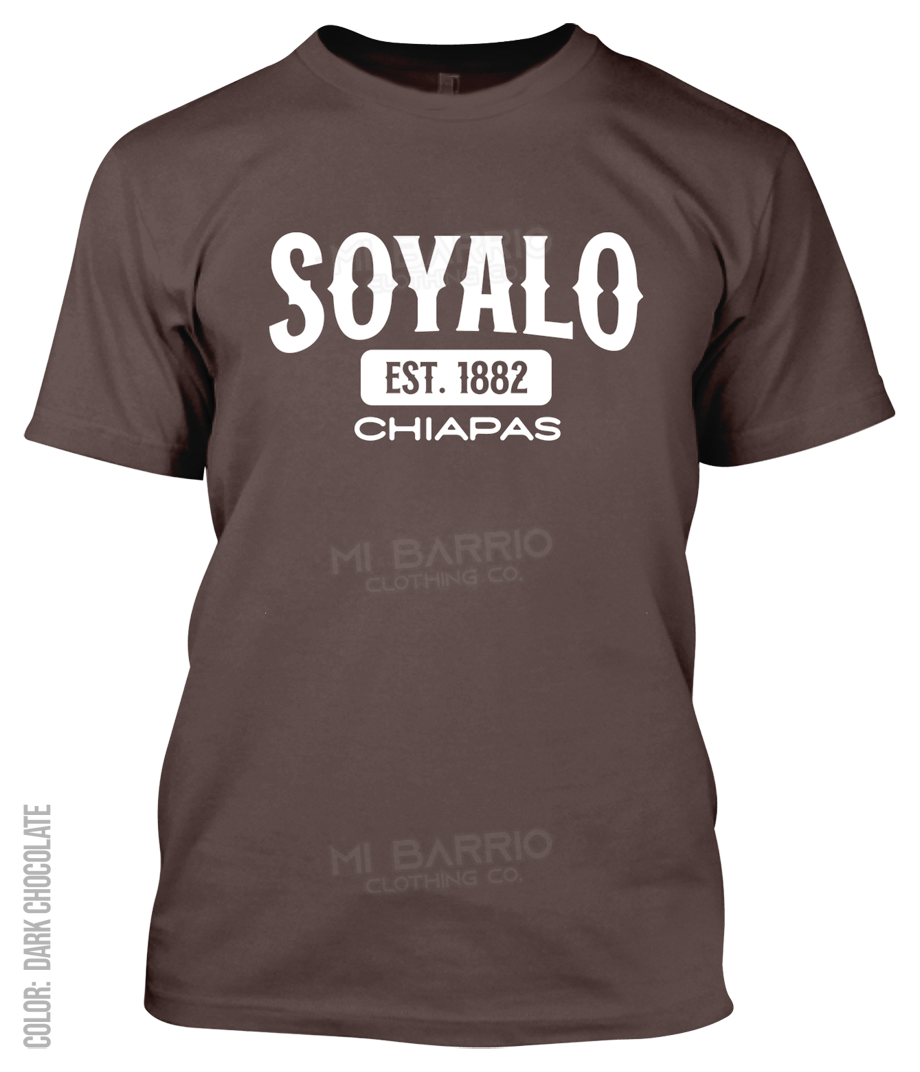 Soyalo, Chiapas Athletic T-Shirt