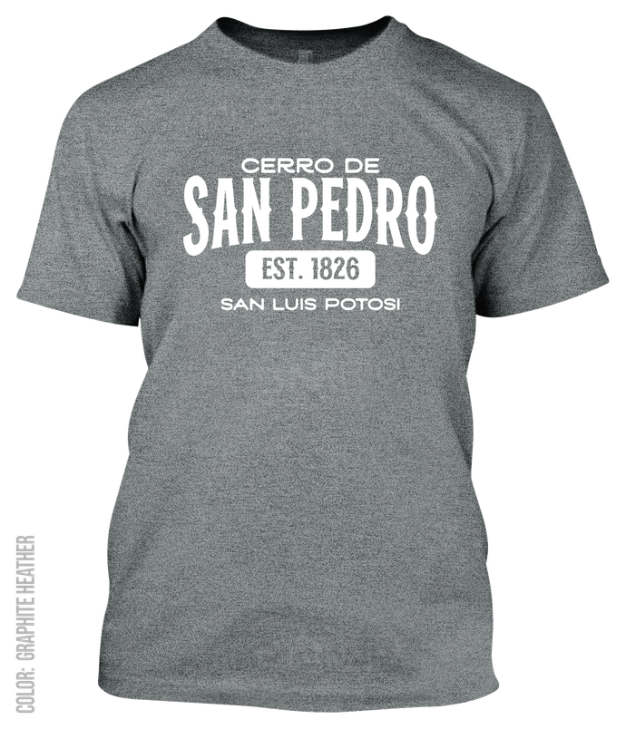 Cerro De San Pedro, San Luis Potosi Athletic T-Shirt