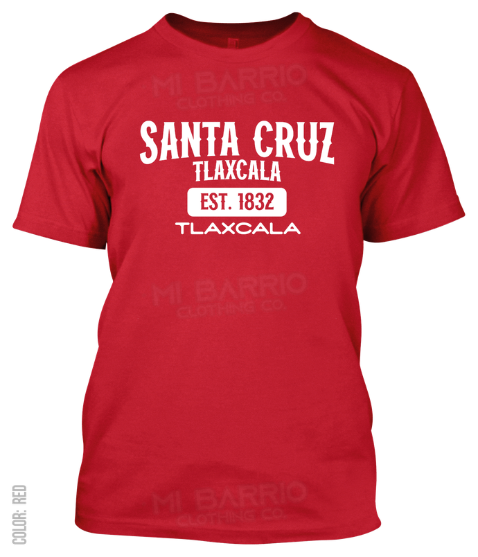 Santa Cruz Tlaxcala, Tlaxcala Athletic T-Shirt