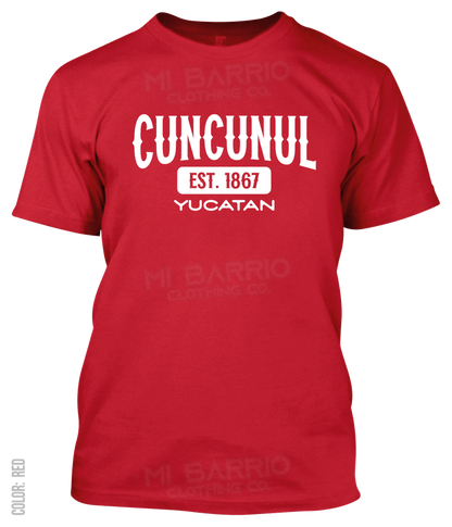 Cuncunul, Yucatan Athletic T-Shirt
