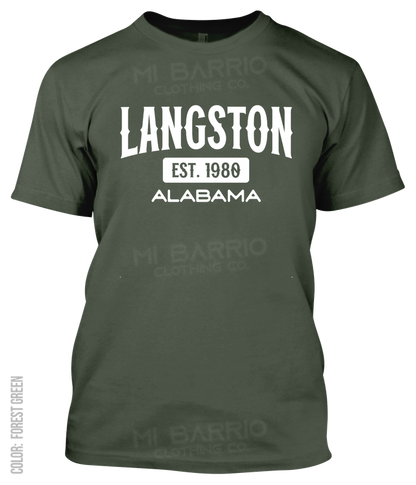 Langston, Alabama Athletic T-Shirt
