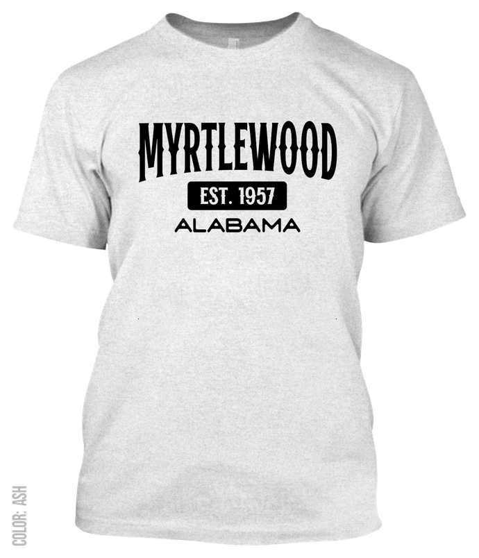 Myrtlewood, Alabama Athletic T-Shirt