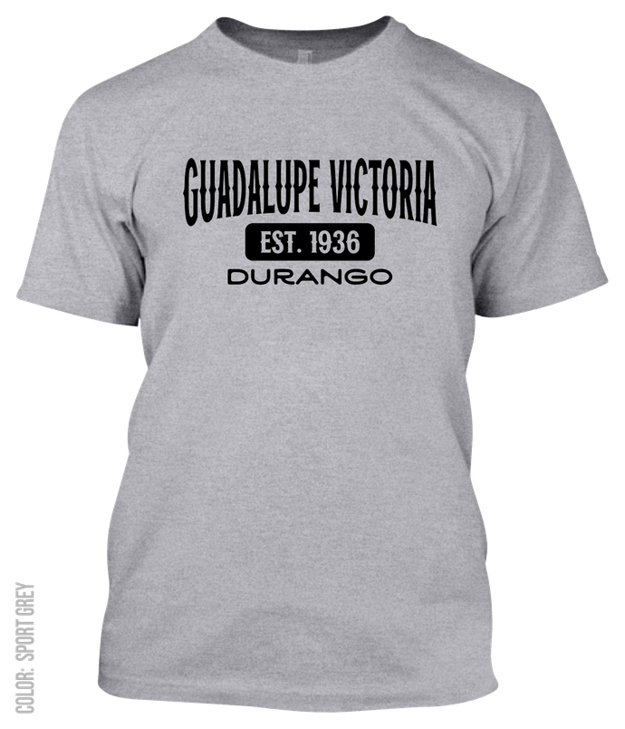Guadalupe Victoria, Durango Athletic T-Shirt