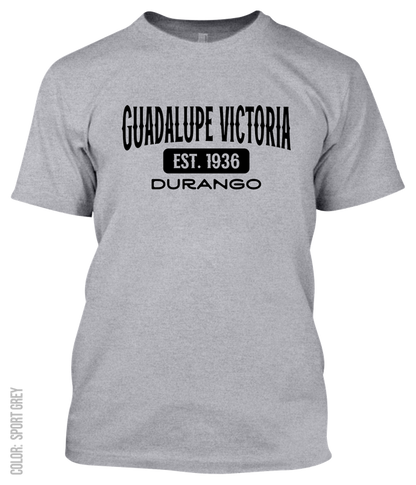 Guadalupe Victoria, Durango Athletic T-Shirt