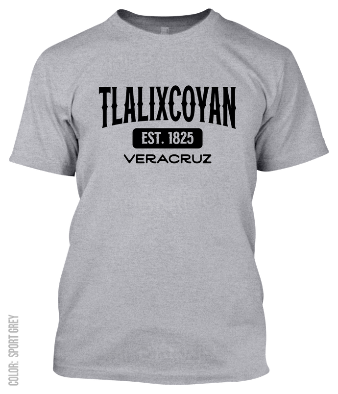 Tlalixcoyan, Veracruz Athletic T-Shirt