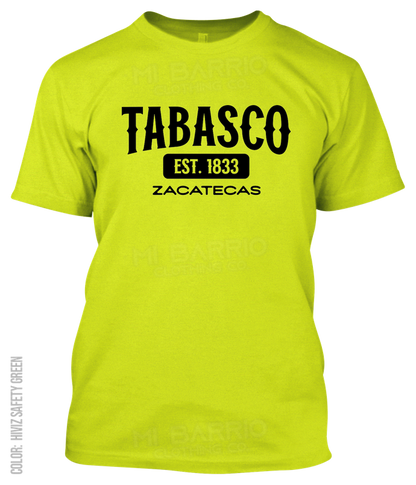 Tabasco, Zacatecas Athletic T-Shirt