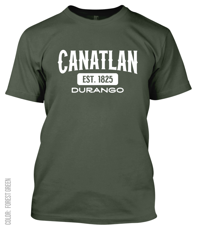 Canatlan, Durango Athletic T-Shirt