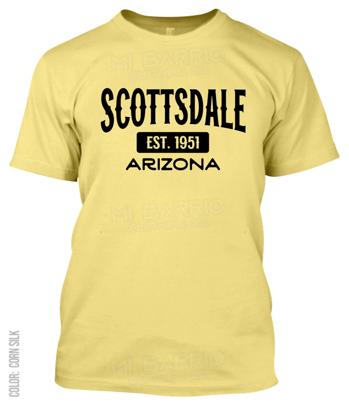 Scottsdale, Arizona Athletic T-Shirt