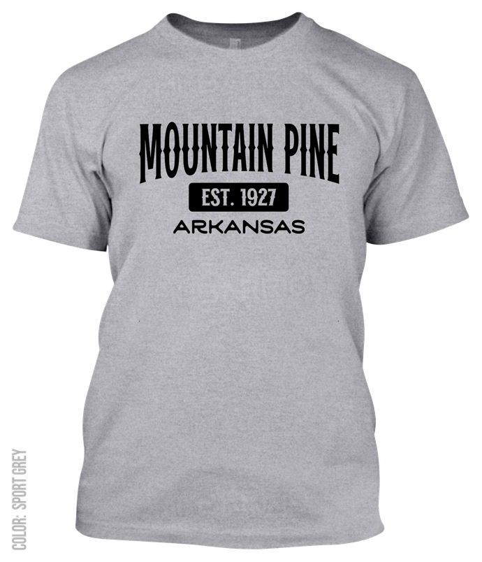 Mountain Pine, Arkansas Athletic T-Shirt