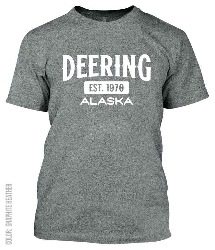Deering, Alaska Athletic T-Shirt
