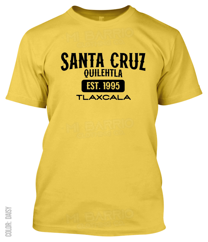 Santa Cruz Quilehtla, Tlaxcala Athletic T-Shirt