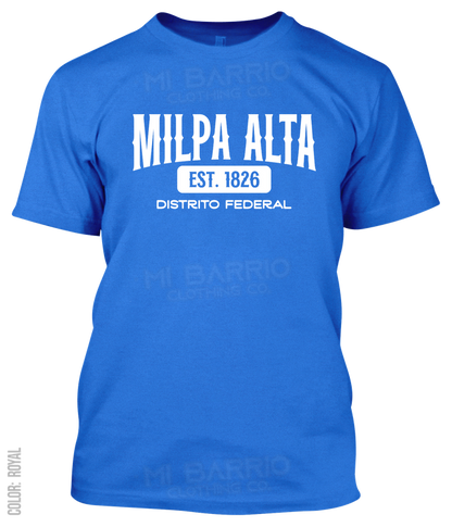 Milpa Alta, Ciudad De Mexico Athletic T-Shirt