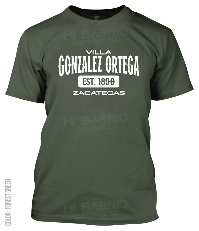 Villa Gonzalez Ortega, Zacatecas Athletic T-Shirt