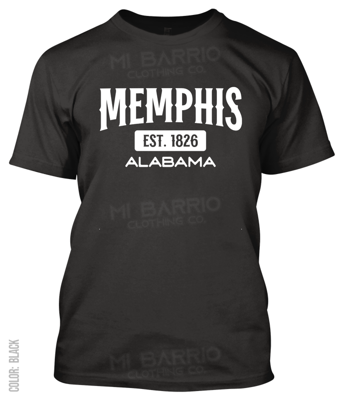 Memphis, Alabama Athletic T-Shirt