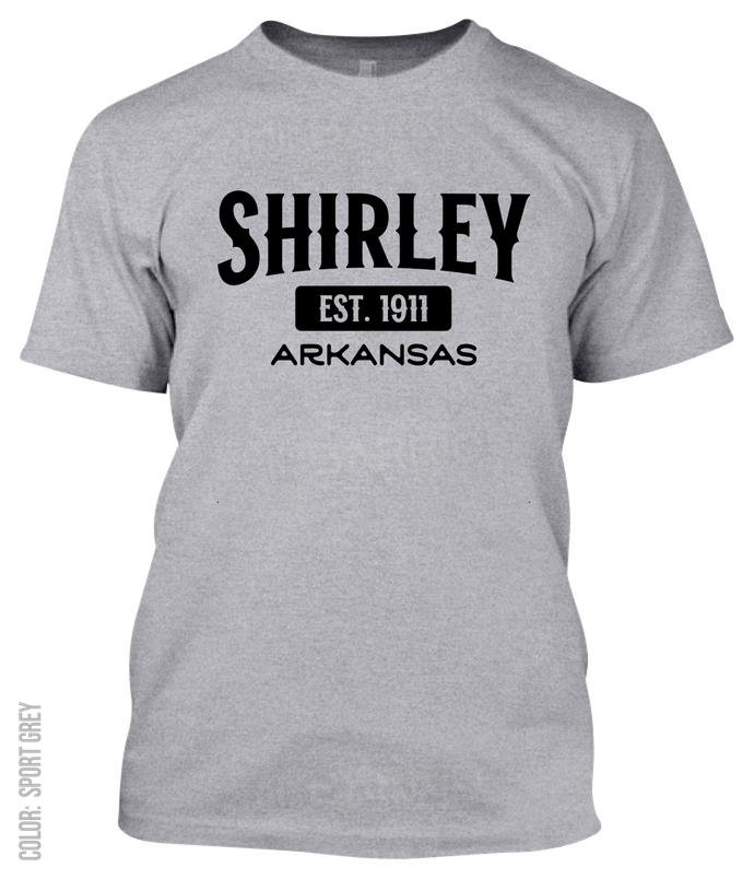 Shirley, Arkansas Athletic T-Shirt