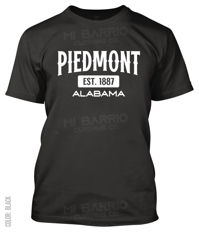 Piedmont, Alabama Athletic T-Shirt