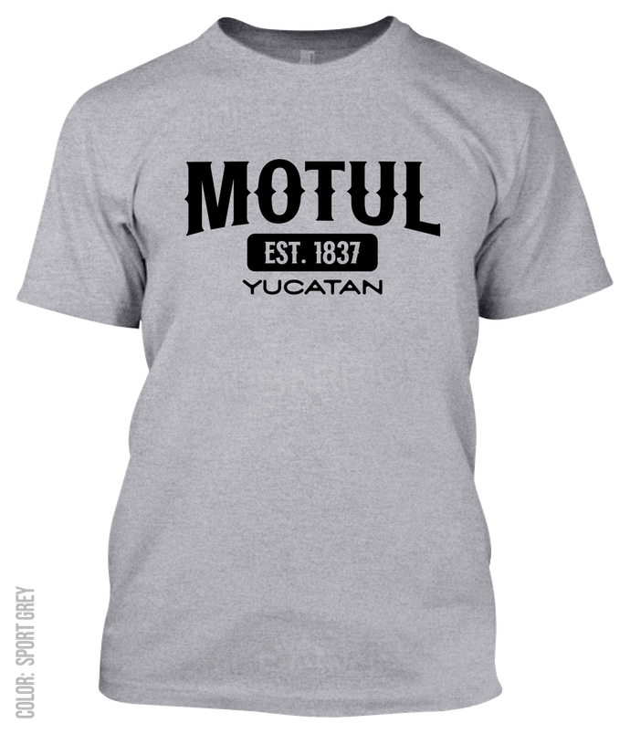 Motul, Yucatan Athletic T-Shirt