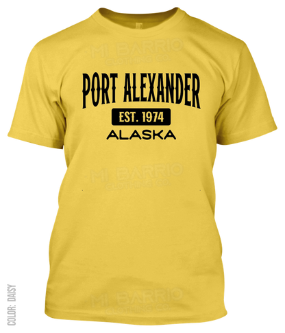 Port Alexander, Alaska Athletic T-Shirt