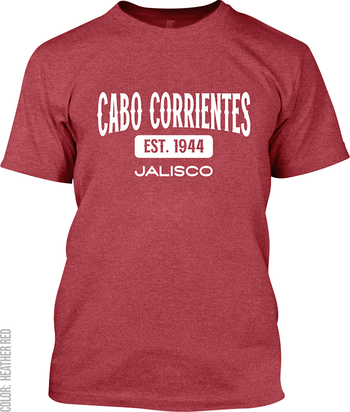 Cabo Corrientes, Jalisco Athletic T-Shirt