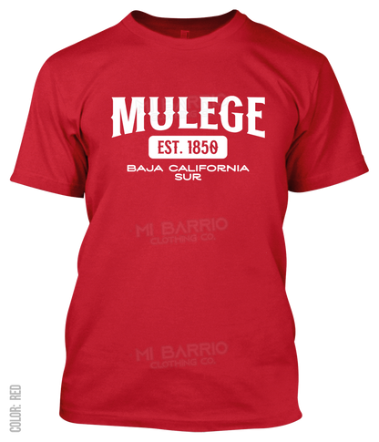 Mulege, Baja California Sur Athletic T-Shirt