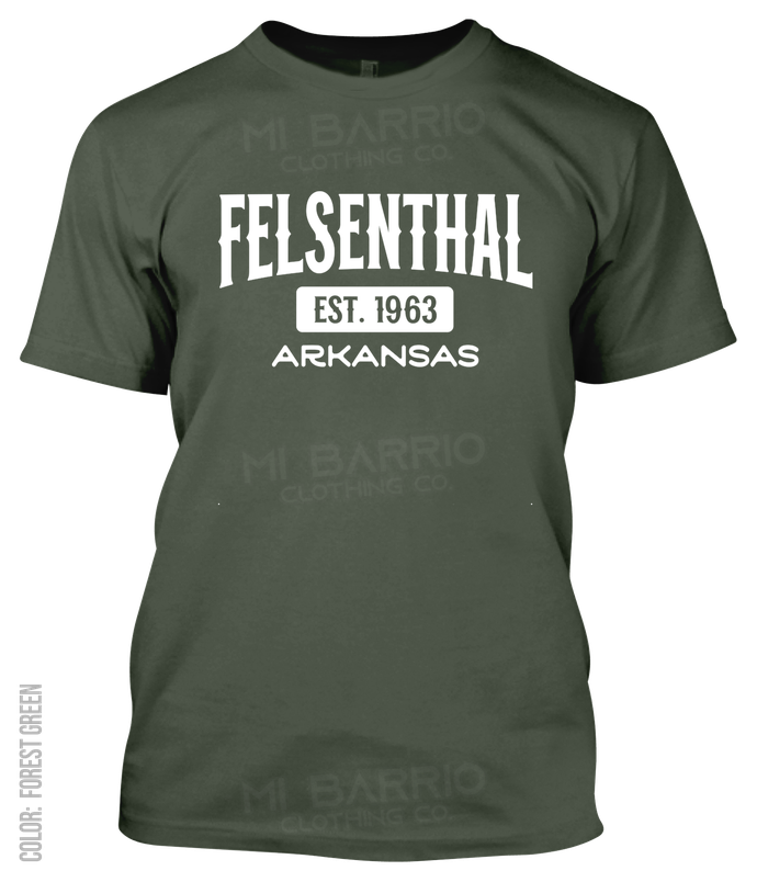 Felsenthal, Arkansas Athletic T-Shirt