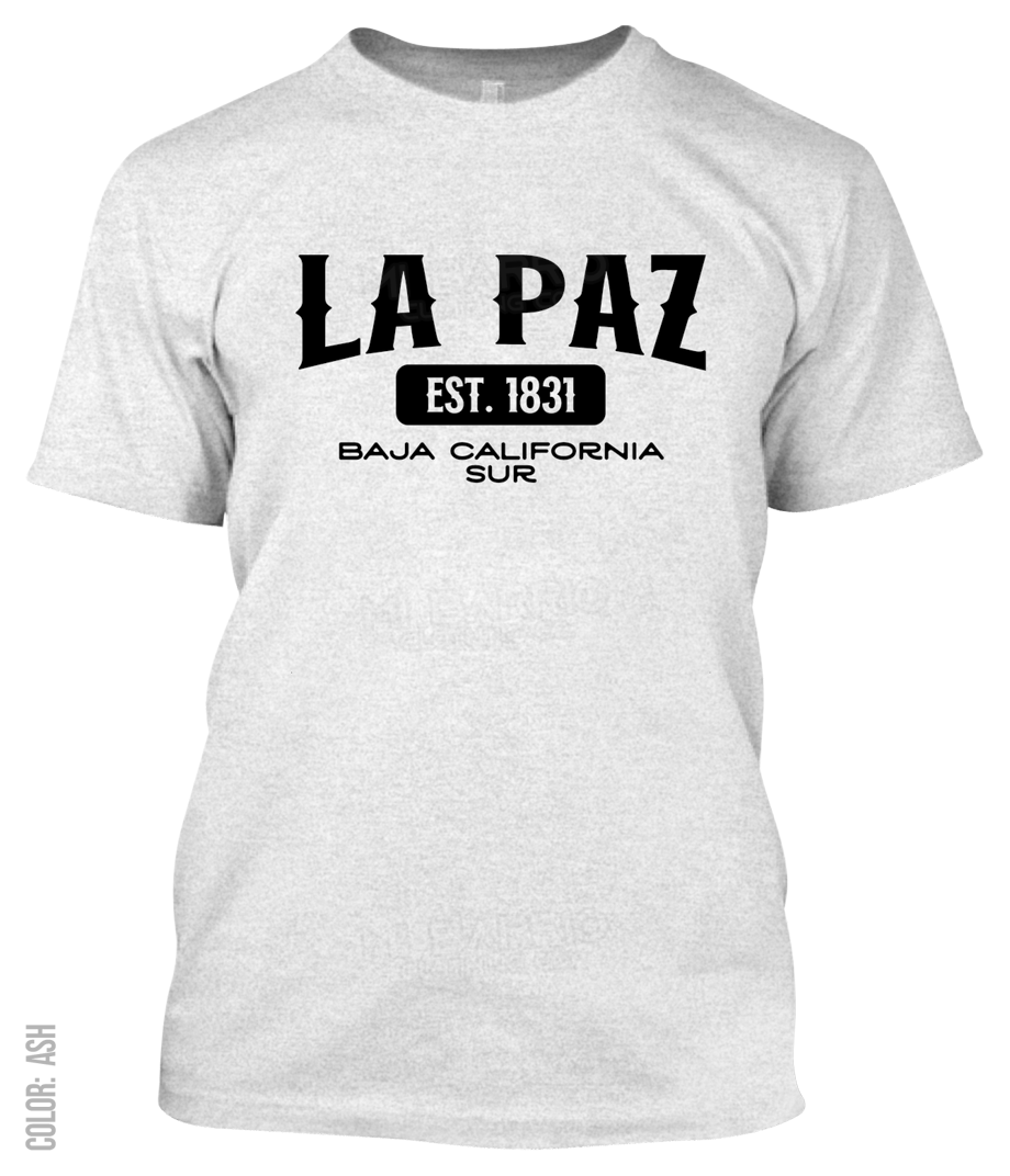 La Paz, Baja California Sur Athletic T-Shirt
