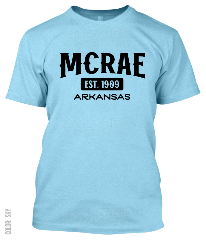 Mcrae, Arkansas Athletic T-Shirt