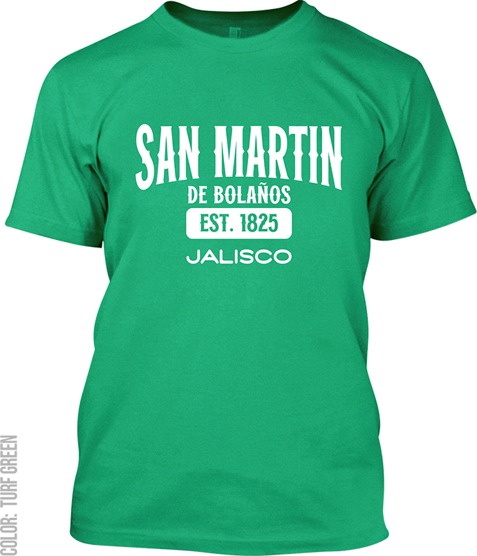 San Martin De Bolaños, Jalisco Athletic T-Shirt