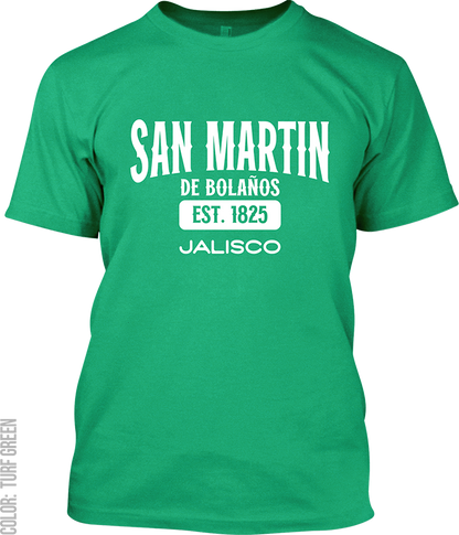 San Martin De Bolaños, Jalisco Athletic T-Shirt