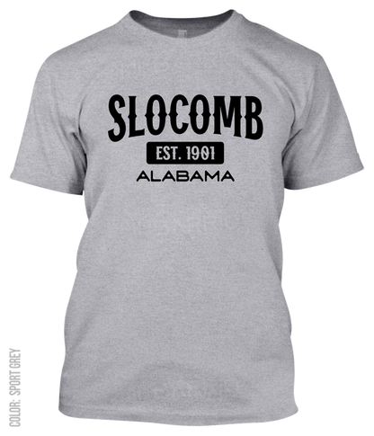 Slocomb, Alabama Athletic T-Shirt
