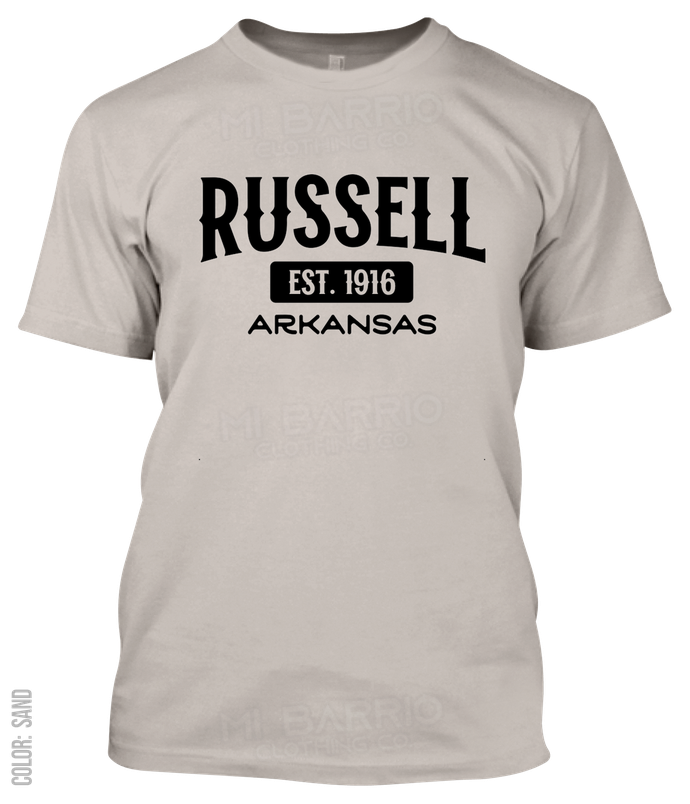 Russell, Arkansas Athletic T-Shirt