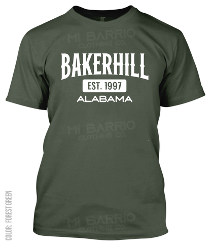 Bakerhill, Alabama Athletic T-Shirt