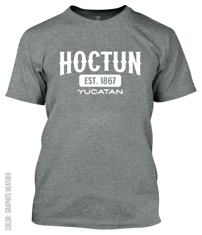 Hoctun, Yucatan Athletic T-Shirt