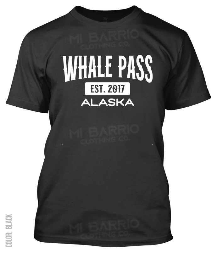 Whale Pass, Alaska Athletic T-Shirt