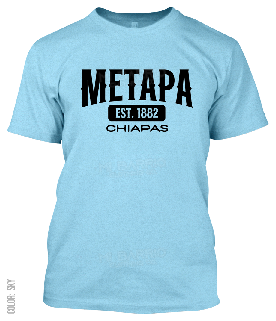Metapa, Chiapas Athletic T-Shirt