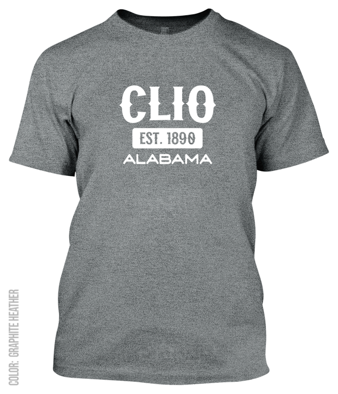 Clio, Alabama Athletic T-Shirt